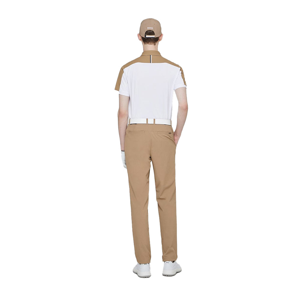 COLOR-BLOCKED SHORT-SLEEVE COLLAR 男士 高爾夫POLO衫