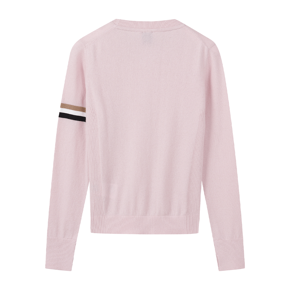 CASHMERE BWC SWEATER 女士 圓領長袖上衣 - ASH GOLF Taiwan