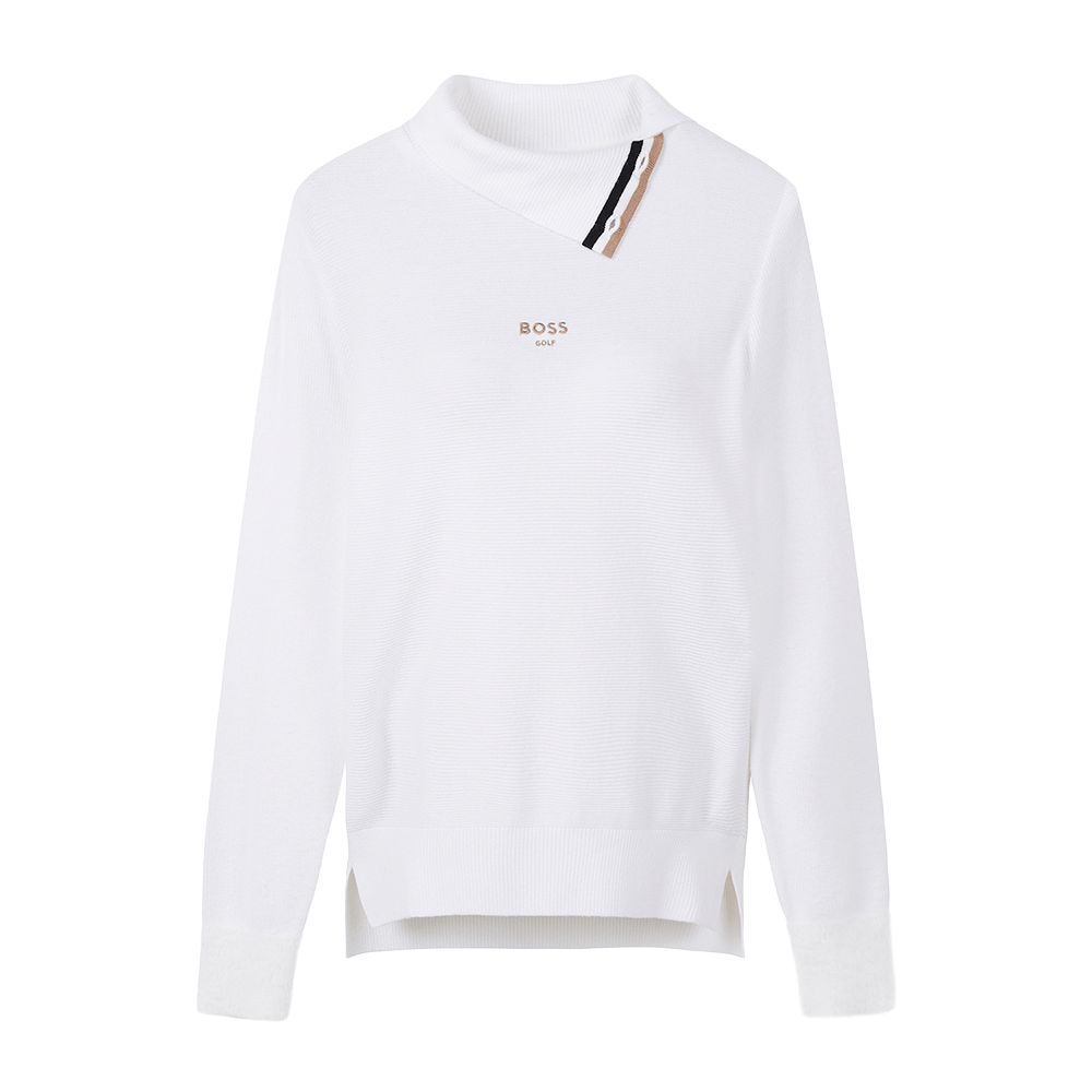 BUTTON COLLAR SWEATER 女士 針織長袖上衣 - ASH GOLF Taiwan