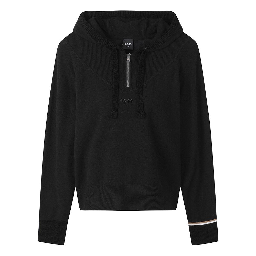 DOUBLE HOODIE KNIT 女士 長袖連帽上衣 - ASH GOLF Taiwan