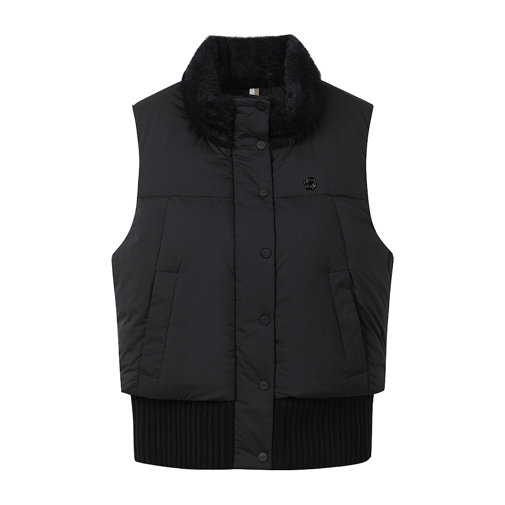 PUFFER VEST 女士 毛絨高領背心 - ASH GOLF Taiwan