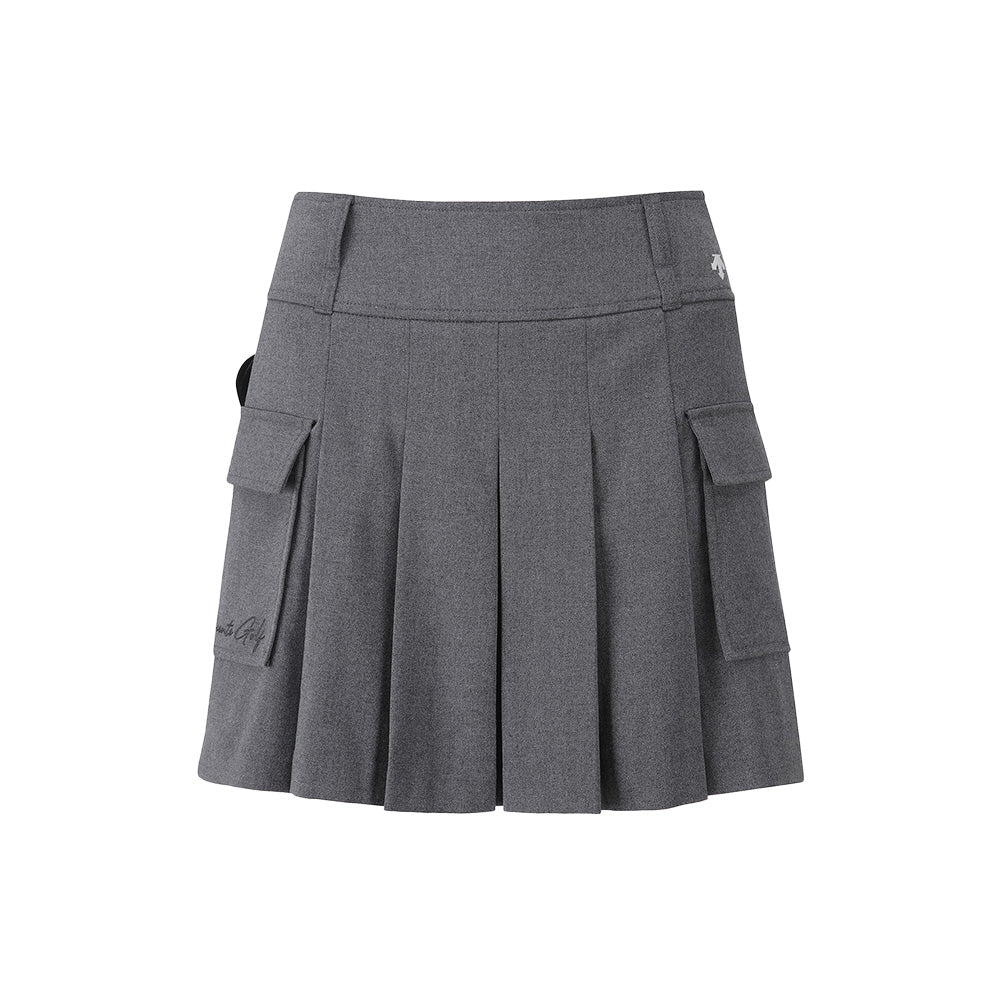 CARGO PLEATS MODIFIED CURLTTE 女士 百褶工裝短褲裙