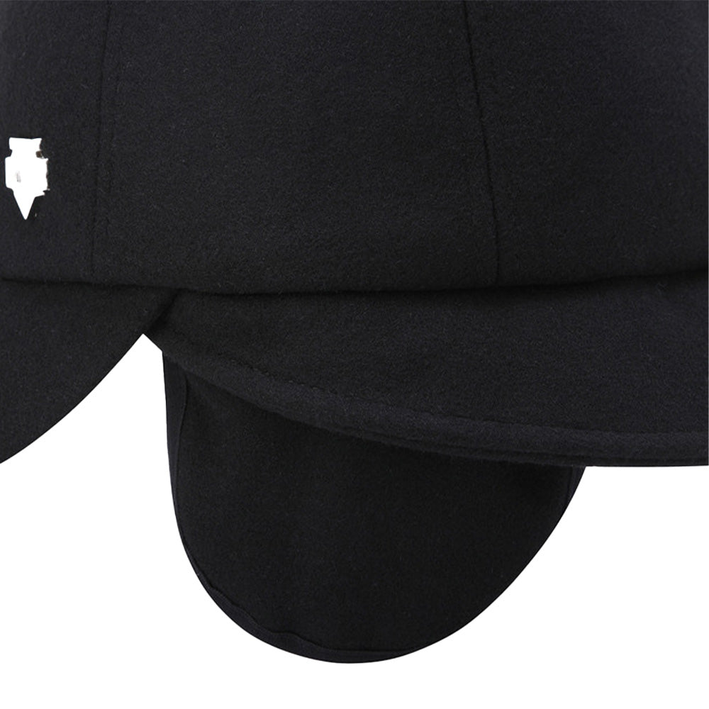 EARFLAP COLDPROOF CAP 女士 絨球高爾夫球帽