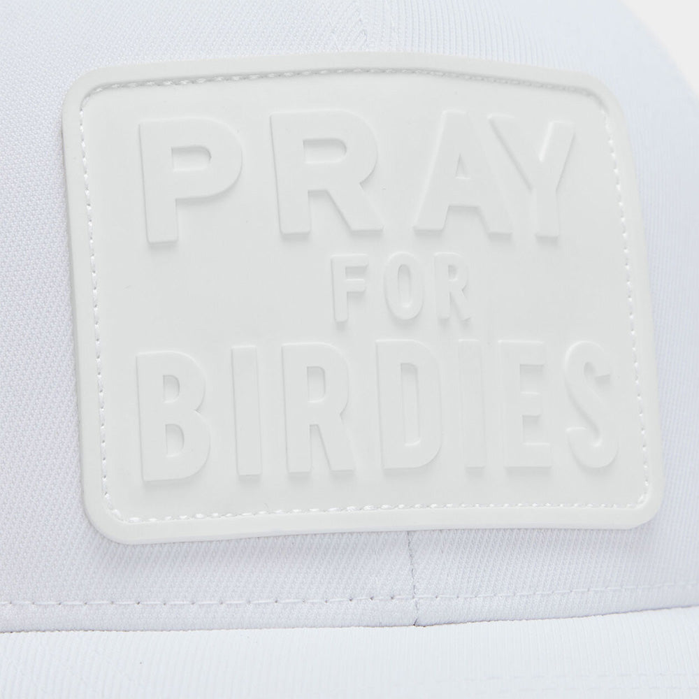 PRAY FOR BIRDIES STRETCH TWILL SNAPBACK HAT 男士 高爾夫球帽