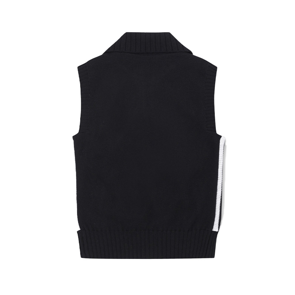 FULL ZIP-UP KNIT VEST 女士 針織拉鍊背心