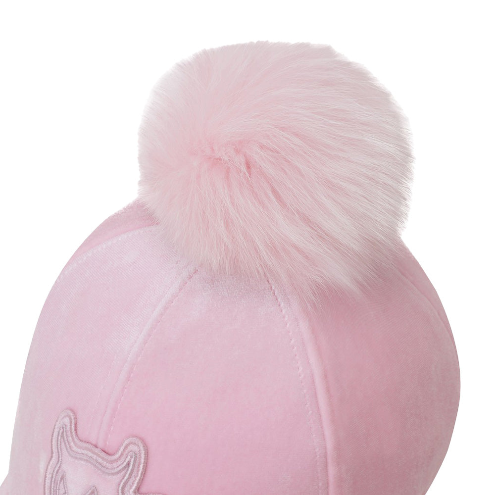 VELVET POMPOM CAP 女士 絨球高爾夫球帽 - ASH GOLF Taiwan