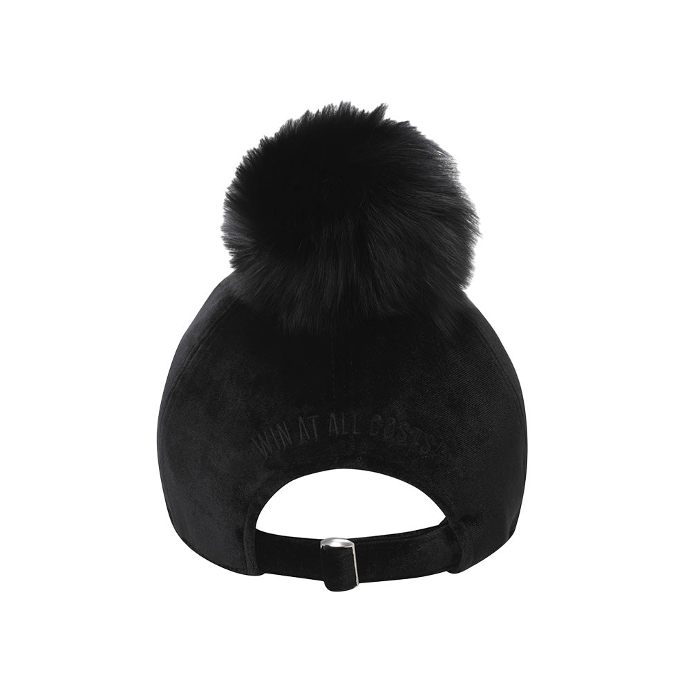 VELVET POMPOM CAP 女士 絨球高爾夫球帽 - ASH GOLF Taiwan