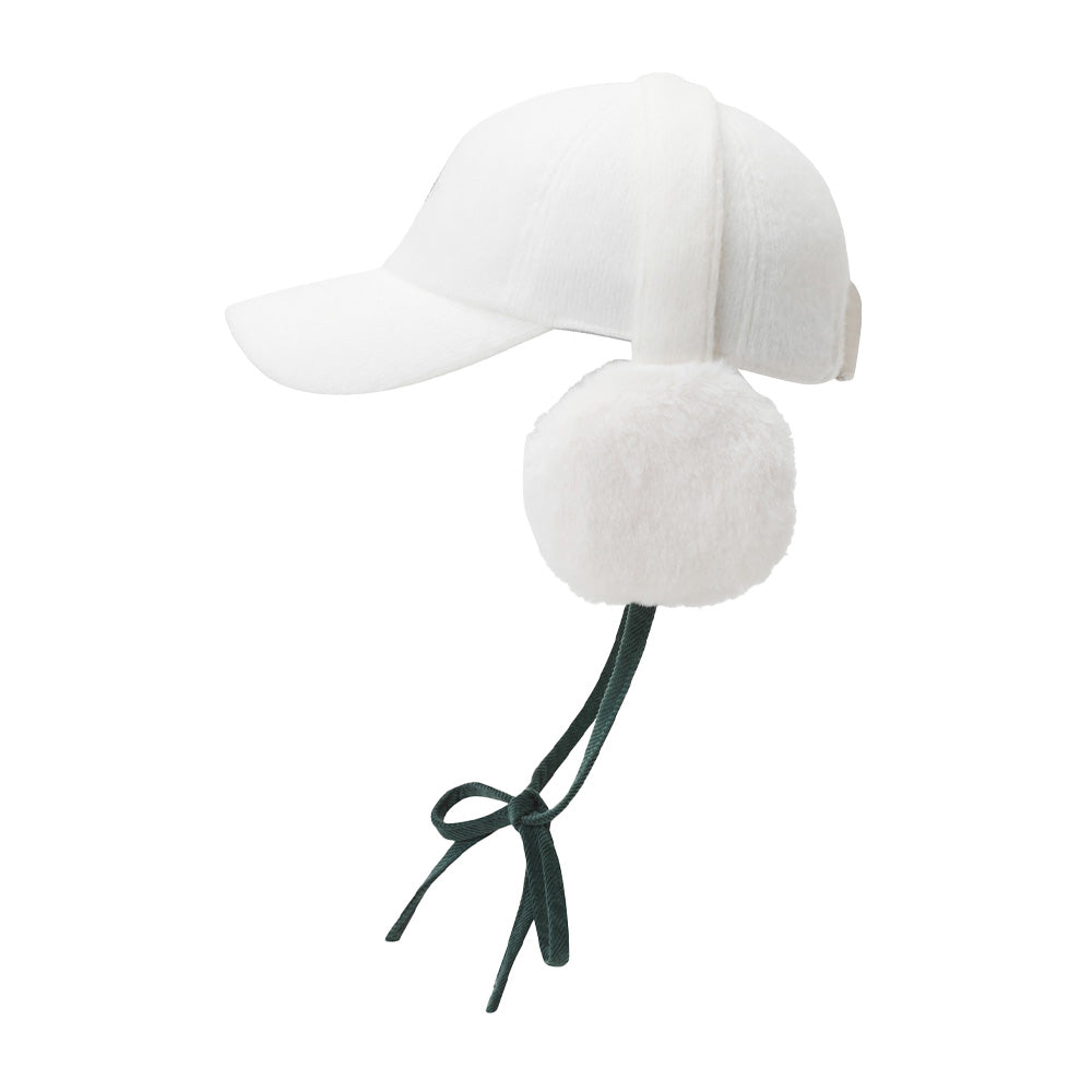 DETACHABLE EAR WARMER CAP 女士 耳罩式高爾夫球帽 - ASH GOLF Taiwan