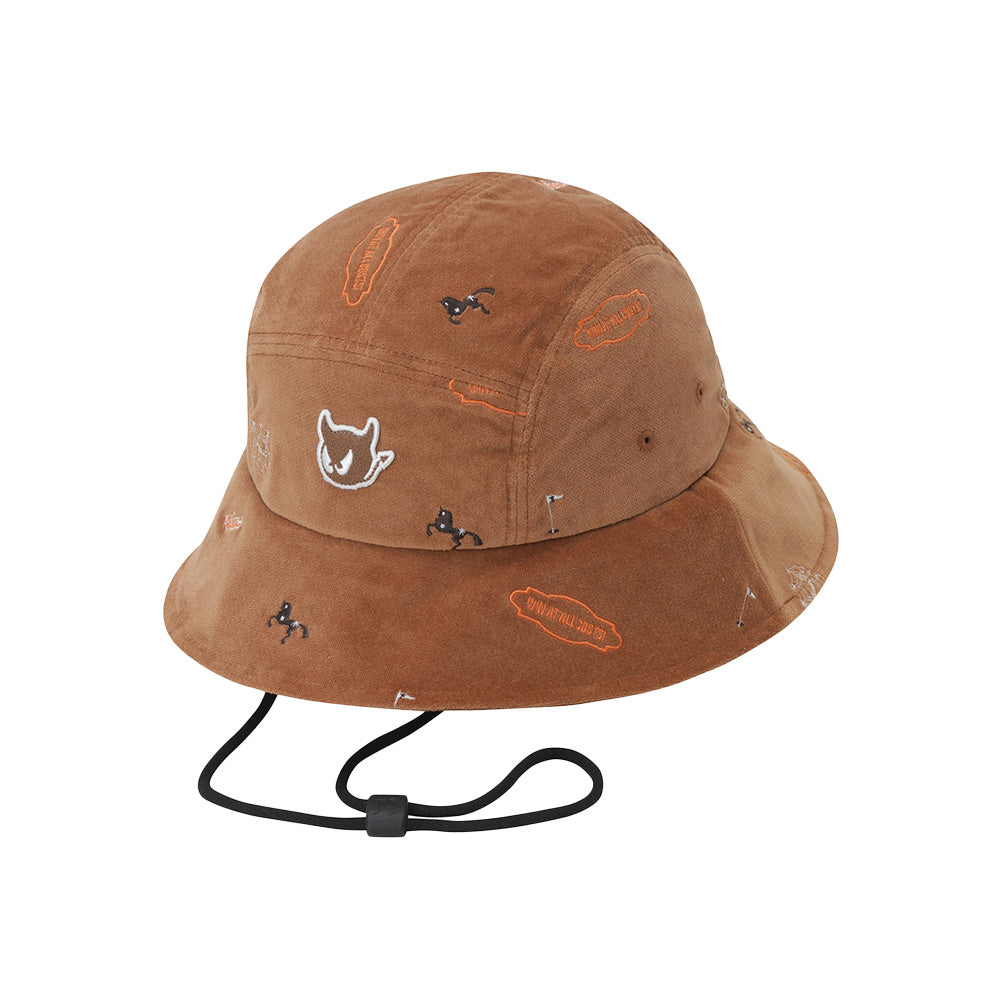 EMBROIDERY BUCKET HAT 女士 刺繡漁夫帽 - ASH GOLF Taiwan