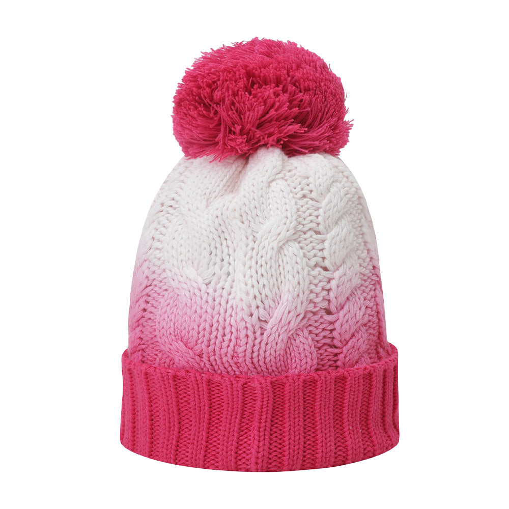 POMPOM BEANIE 女士 絨球針織帽 - ASH GOLF Taiwan