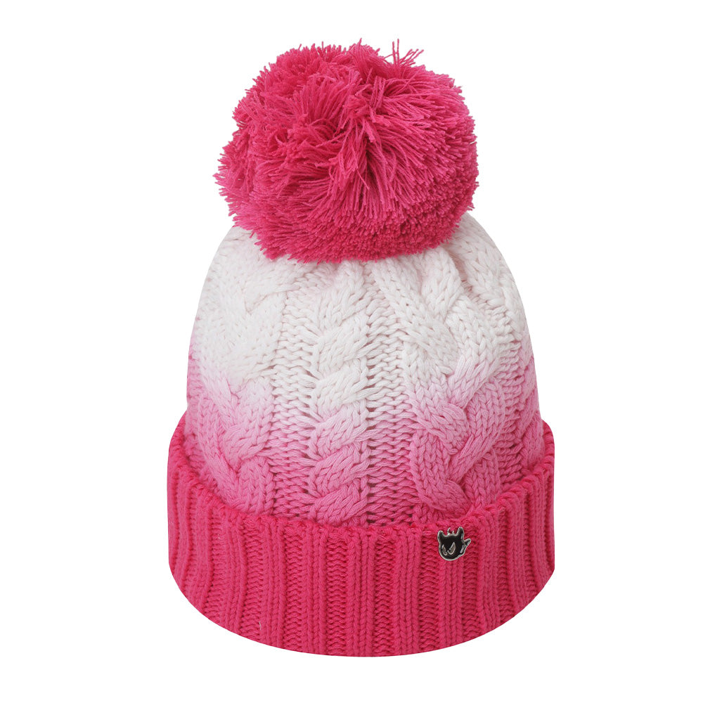 POMPOM BEANIE 女士 絨球針織帽 - ASH GOLF Taiwan