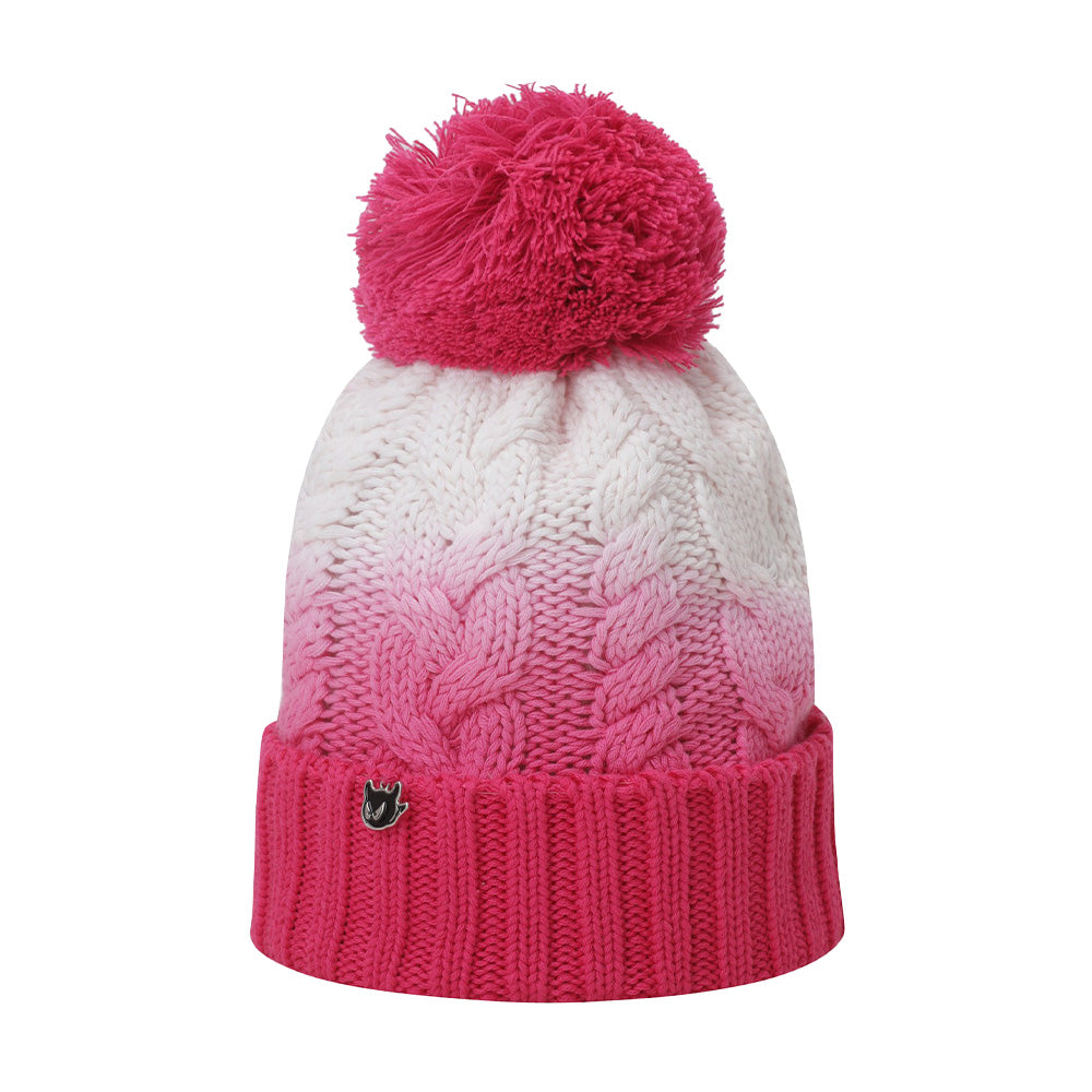 POMPOM BEANIE 女士 絨球針織帽 - ASH GOLF Taiwan