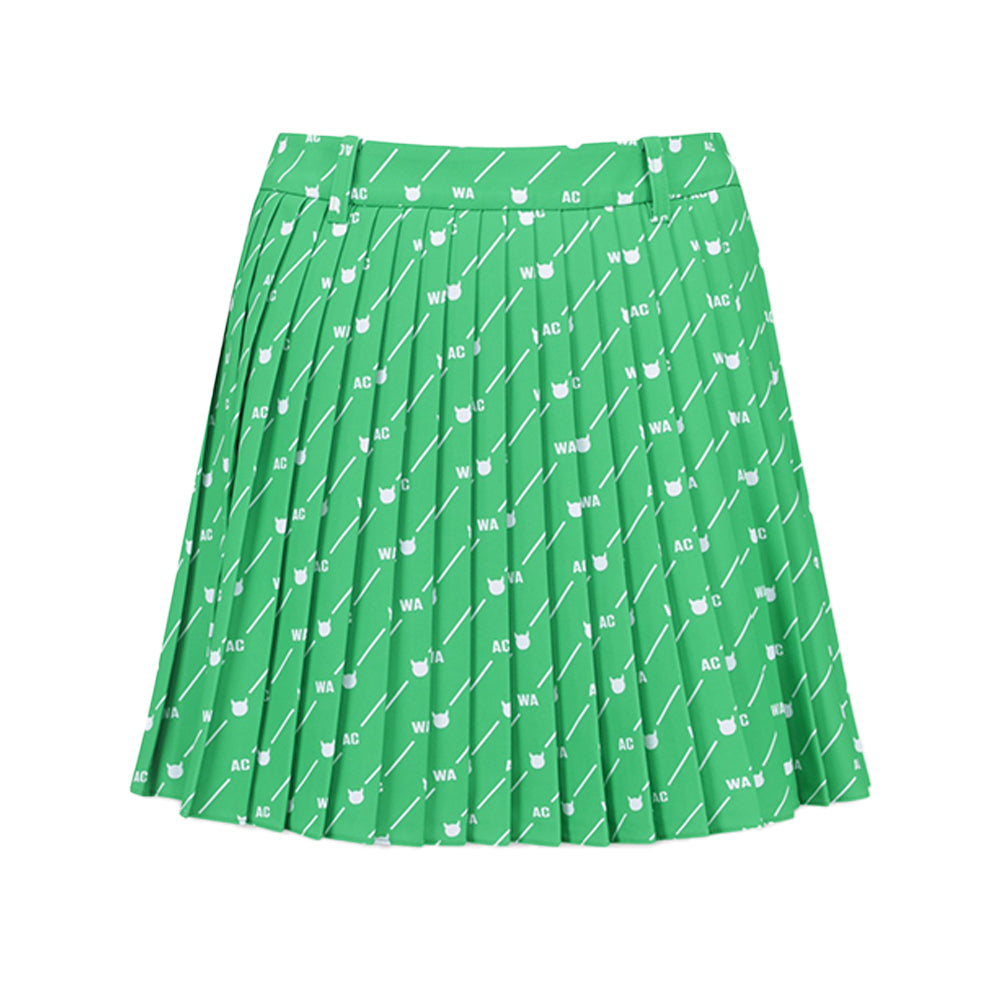 PATTERN PLEATS SKORT 女士 印花百褶短褲裙