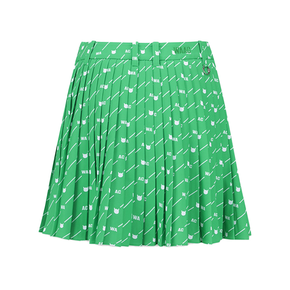 PATTERN PLEATS SKORT 女士 印花百褶短褲裙