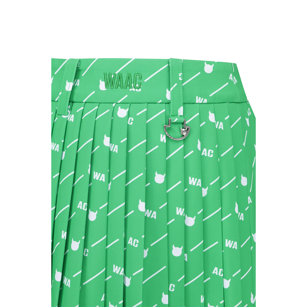 PATTERN PLEATS SKORT 女士 印花百褶短褲裙