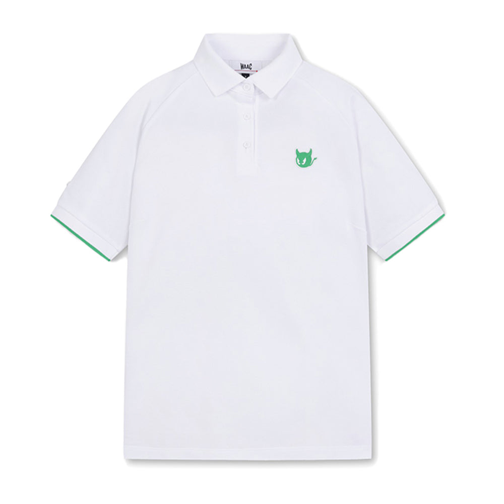 WAAC PIQUE LOOSE FIT SS POLO 女士 短袖 POLO衫